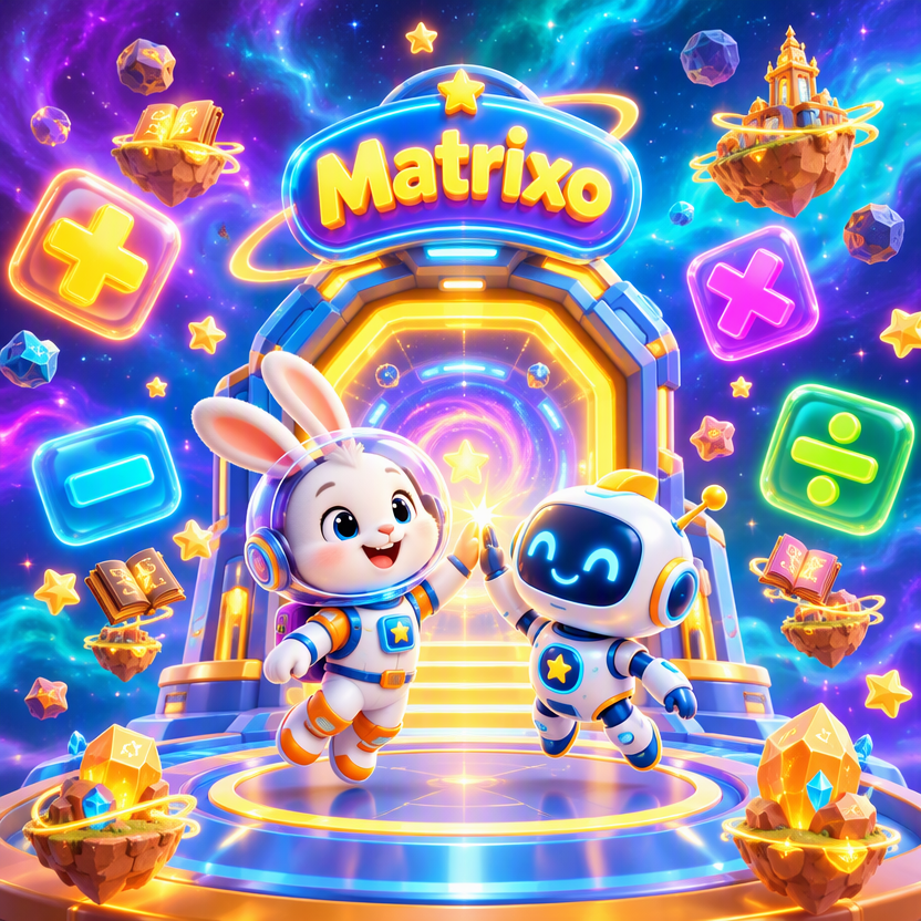 Matrixo Cosmic Math Adventure